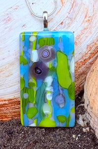 Monet’s Gardens on Turquoise