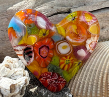 Load image into Gallery viewer, Fused Glass Heart