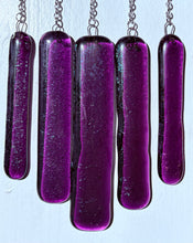 Load image into Gallery viewer, Violet Shimmer Wind Chimes