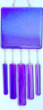 Load image into Gallery viewer, Caribbean Blue Shimmer Wind Chimes
