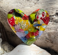 Load image into Gallery viewer, Fused Glass Heart