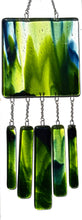 Load image into Gallery viewer, Aventurine Swirl Wind Chimes