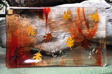 Load image into Gallery viewer, Autumn Leaves - Fused Glass Dish