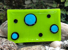Load image into Gallery viewer, Retro Lime Fused Glass  Dish