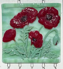 Load image into Gallery viewer, Dramatic Poppies Wind Chimes