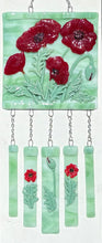 Load image into Gallery viewer, Dramatic Poppies Wind Chimes