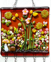 Load image into Gallery viewer, Autumn Rootbeer Garden II Wind Chimes