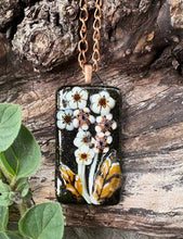 Load image into Gallery viewer, Copper Blooms - Fused Glass Pendant