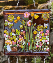 Load image into Gallery viewer, Autumn Rootbeer Garden II Wind Chimes