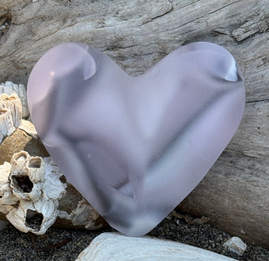 Fused Glass Heart