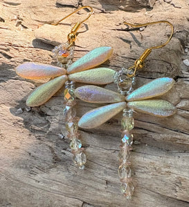 Dragonfly Beaded Earrings