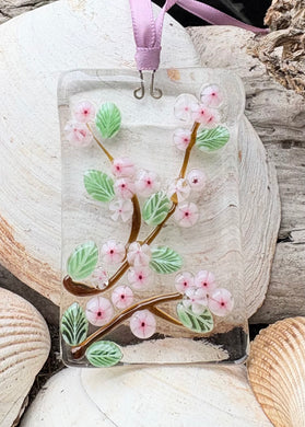 Fused Glass Suncatcher - Loaded!