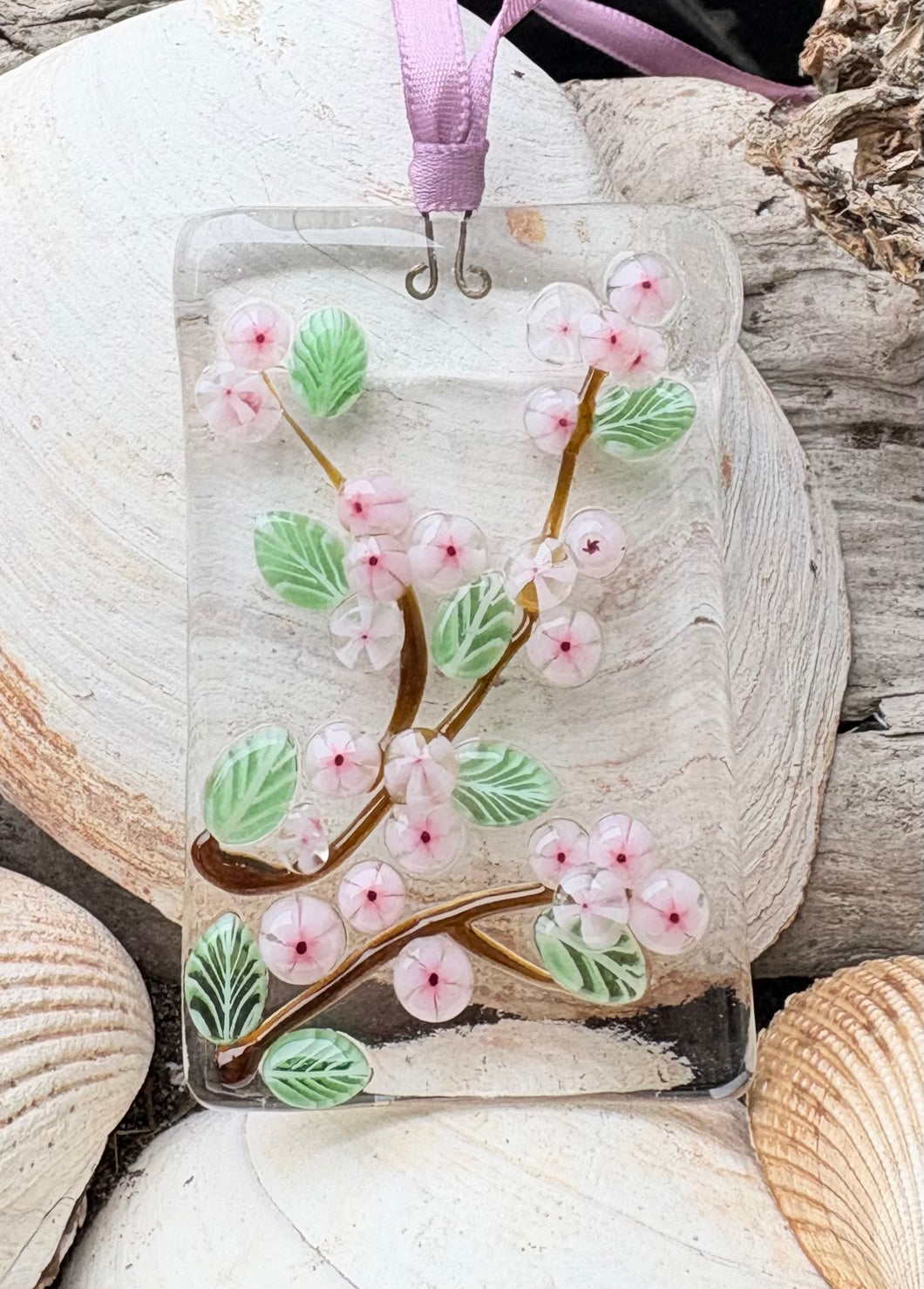 Fused Glass Suncatcher - Loaded!