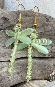 Dragonfly Beaded Earrings
