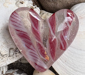 Fused Glass Heart