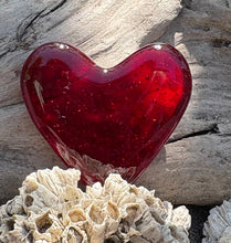 Load image into Gallery viewer, Fused Glass Heart
