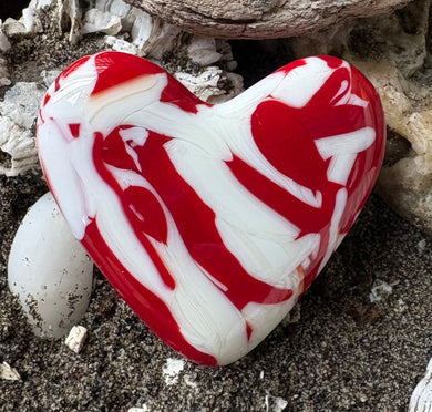Fused Glass Heart