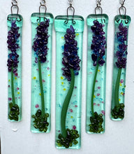 Load image into Gallery viewer, Purple Blooms Wind Chimes