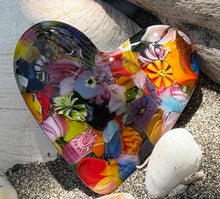 Load image into Gallery viewer, Fused Glass Heart