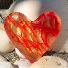 Load image into Gallery viewer, Fused Glass Heart