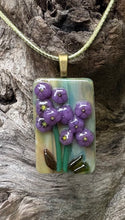 Load image into Gallery viewer, Woodland Blooms - Fused Glass Pendant