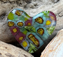 Load image into Gallery viewer, Fused Glass Heart