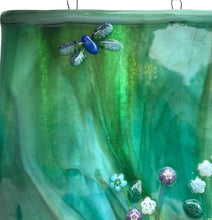 Load image into Gallery viewer, Dragonfly on Streaky Wind Chimes