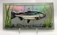 Load image into Gallery viewer, Fish panel - Iridescent on Gray