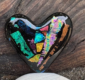 Fused Glass Heart