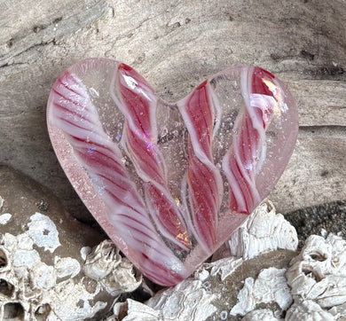 Fused Glass Heart