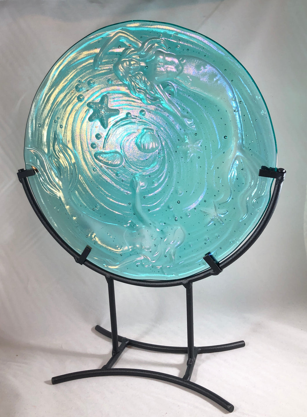 Mermaids - Fused Glass Art