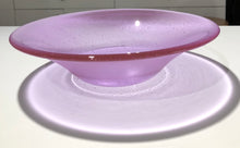 Load image into Gallery viewer, Pale Sapphirine Pink -  10” Fused Glass Bowl