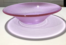 Load image into Gallery viewer, Pale Sapphirine Pink -  10” Fused Glass Bowl