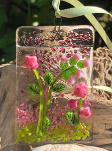 Fused Glass Suncatcher