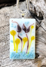 Load image into Gallery viewer, Autumn Rain Fused Glass Pendant