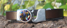 Load image into Gallery viewer, Leather Bracelet - Bronze Bling