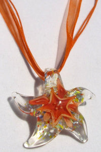 Fragile Heart - Starfish - Orange Mulitcolored