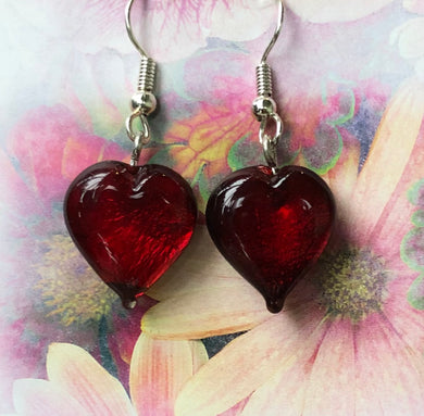 Fused Glass Hearts – Coral Bells Designs