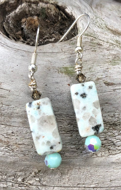 Sesame Jasper Drop Earrings