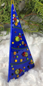 Holiday Ornaments - Blue Cornucopia