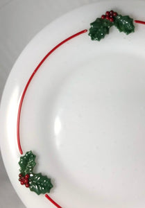 Cookies for Santa Fused Glass dish