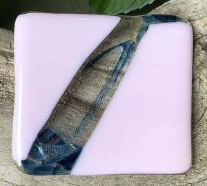 Sweet Pink and Navy coaster