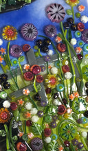 Load image into Gallery viewer, Lush Meadow Fused Glass Art Panel