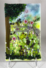 Load image into Gallery viewer, Sunny Meadow Fused Glass Art Panel