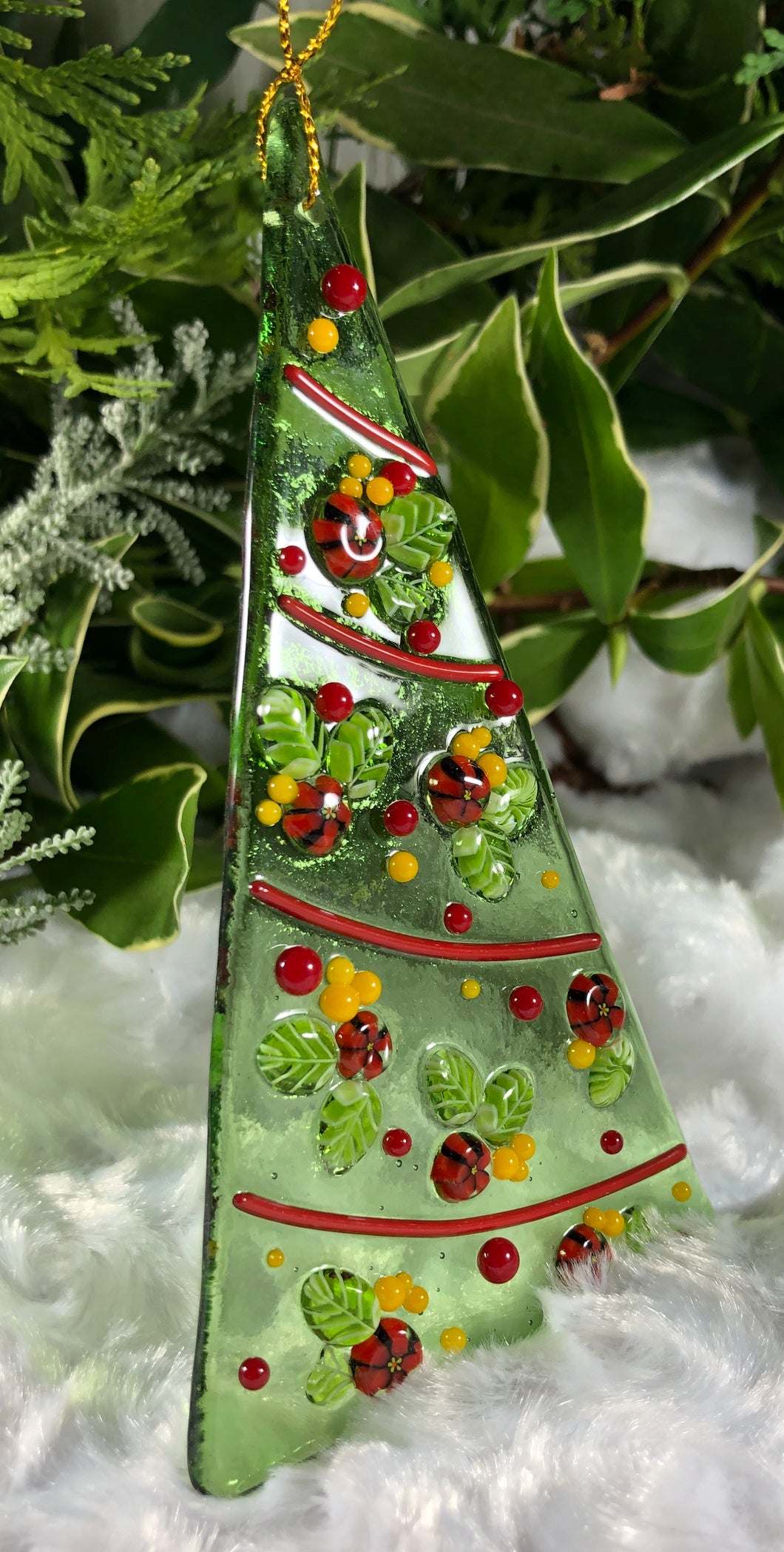 Holiday Ornaments - Poinsettia Tree