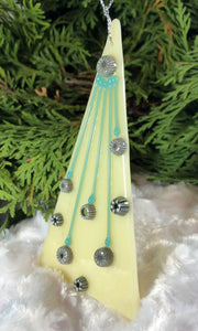 Holiday ornaments - French Vanilla Art Deco