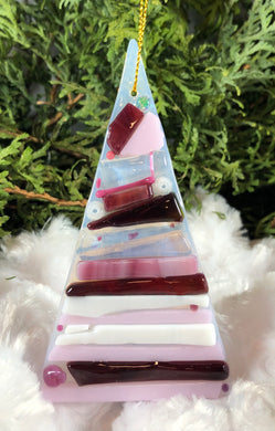 Holiday ornaments - Pink Layers