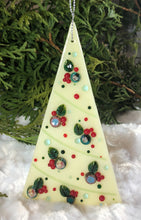 Load image into Gallery viewer, Holiday ornaments - French Vanilla with Red
