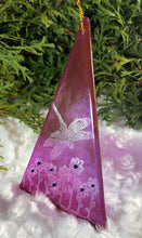 Load image into Gallery viewer, Holiday Ornaments - Pink Dragonfly / Mica