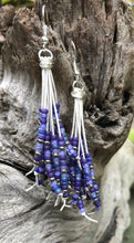 Load image into Gallery viewer, Cattails Leather Earrings - Peel Me a Grape